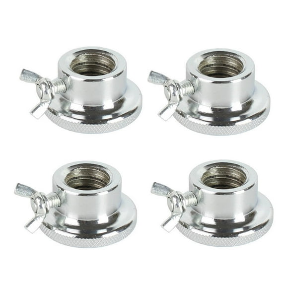 RUNROTOO 4 Pcs Steel Twist Lock Barbell Collars for Athletes and Fitness Enthusiasts