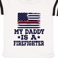 thumbnail image 3 of Inktastic Fireman Daddy is a Firefighter Gift Baby Boy or Baby Girl Bodysuit, 3 of 4