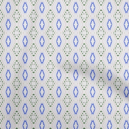oneOone Polyester Spandex Green Fabric Block Fabric For Sewing Printed Craft Fabric By The Yard 56 Inch Wide-LQ