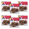 Atkins High Protein Creamy Meal Replacement Bar, Double Fudge Brownie, 5 Count, 6 Pack