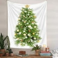 thumbnail image 3 of Xihbxyly Christmas Tree Tapestry Green Tree Decorative Wall Hanging Home Decor Decoration Lighting Deal'S, 3 of 7