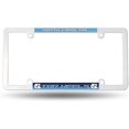 thumbnail image 4 of North Carolina UNC-Tar-Heel's White Plastic (2) License Plate Frame Set, 4 of 6