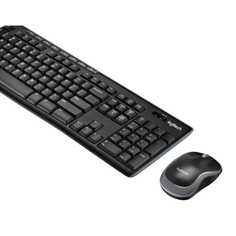 lyd gået vanvittigt egoisme Logitech MK270 Wireless Keyboard and Mouse Combo for Windows, 2.4 GHz  Wireless, Compact Mouse, 8 Multimedia and Shortcut Keys, 2-Year Battery  Life, for PC, Laptop - Walmart.com