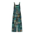 thumbnail image 6 of Deals LYXSSBYX Womens Jumpsuits and Rompers Clearance Womens Fashion Summer Casual Sleeveless Suspender Jumpsuit, 6 of 6