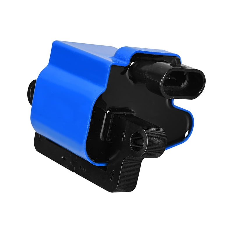 Set of 8 ISA Blue Square Ignition Coil Pack For Cadillac GMC Chevrolet Hummer Savana 1500 2500 3500 Silverado Escalade Express SSR Tahoe Yukon H2 V8 Replacement for UF271 D581 12558693