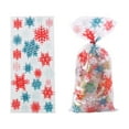 thumbnail image 5 of TETOU 50Pcs Christmas Gift Bags, Xmas Cellophane Treat Bags, Christmas Candy Cookie Bags for Christmas Present Wrapping, 5 of 5