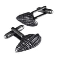 thumbnail image 1 of 2 Unids de Mancuerna Forma de Concha de Latón Duradero de Joyas para Mujeres Hombres Multiusos Fernando Gemelos de latón para hombre, 1 of 4