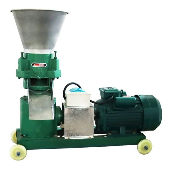 PreAsion Chicken Duck Feed Pellet Mill Machine  8MM Farm Animal Feed Maker 220V