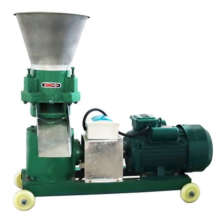 PreAsion Chicken Duck Feed Pellet Mill Machine 8MM Farm Animal Feed Maker 220V