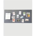 thumbnail image 1 of Bulletin Board x cm Decorative Felt PinBoard .cm Thick Foldable Photo Display Board with Self-Adhesive Tape Vision Board for School Home Kitchen Office Walls/Dark Camel, 1 of 7