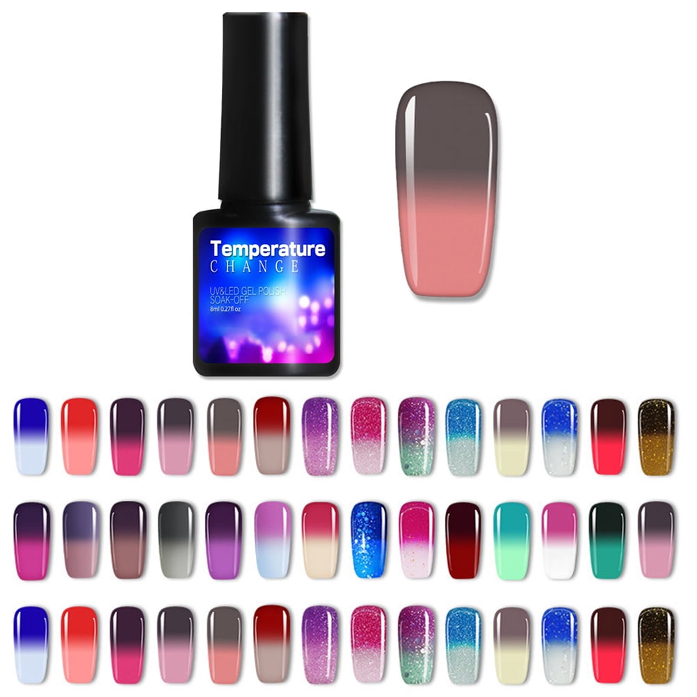 Nail 8ml Nail Polish Color Changing Nail Polish Temperature Color Changing Nail Polish DIY Manicure Nail Art Design