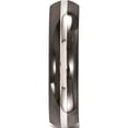 thumbnail image 3 of Black Ti and 14K Domed 6mm Band, 3 of 6