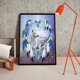 thumbnail image 4 of 2 pintura de diamantes 5D DIY taladro redondo completo Wolfshead Dreamcatcher Kit decoración PCS Hugtrwg Para estrenar, 4 of 9