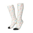 thumbnail image 2 of Fotbe Happy Easter print Women's Men's Novelty Crew Socks Cotton Socks Knee High Socks for Walking,Running,Nurses,Pregnancy, 2 of 9