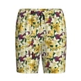 thumbnail image 4 of Wukai Lilies Flowers Men’s Short Pajama Pants With Pockets Soft Sleep Pj Shorts for Men-4X-Large, 4 of 6