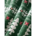 thumbnail image 6 of Matching Family Christmas Pullover Sweaters Long Sleeve Snowflake Crewneck Knitted Pullover Tops, 6 of 10