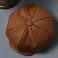 thumbnail image 5 of CoCopeaunts Newsboy Cap for Men 8 Panels Hat Spring Autumn Classic Octagonal Hat Flat Caps Women Beret Hats for Women, 5 of 7