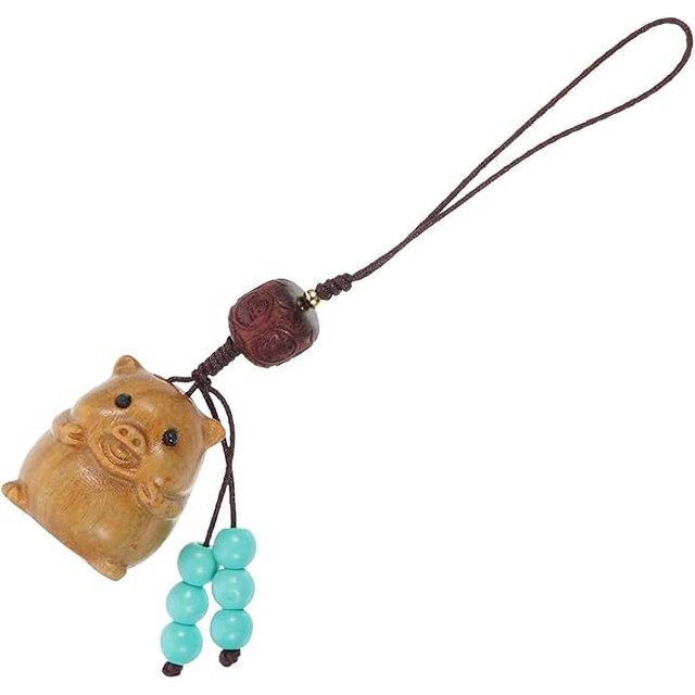 Xiaofu Colgante de Cerdo Bolso pequeño Colgante Colgante Llavero Adorno Bolso Retro Colgante Monedero Llavero joyería Encontrar Coche