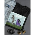 thumbnail image 3 of Schnauzer Scooter T-Shirt Women -Fab Funky Designs, Female x-Large, 3 of 4