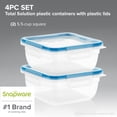 thumbnail image 2 of Recipientes para almacenamiento de alimentos Snapware Total Solution, paquete de 2, 2 of 6