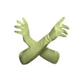thumbnail image 1 of Gravity Threads Gants en Satin pour Femmes au-Dessus du Coude Vert Sauge, 1 of 2