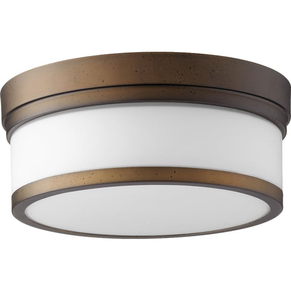 3509-12 Celeste 2 Light 12" Wide Flush Mount Drum Ceiling F
