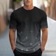 thumbnail image 2 of Camisetas de Manga Larga para Hombres, Camiseta Deportiva de Impresión Casual de Nueva Moda, Blusa de Cuello Redondo de Manga Corta, 2 of 9