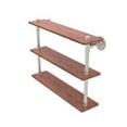 thumbnail image 7 of Pipeline Collection 22 Inch Ironwood Triple Shelf, 7 of 7