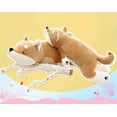 thumbnail image 3 of 30'' Shiba Inu Plush Stuffed Animal, Weighted Stuffed Animals for Anxiety, Giant Weighted Plush, Dog Plush Pillow Hugging Pillow Sleeping Cushion Soft Plush Toy Big Stuffed Animals Kawaii Decor, 3 of 7