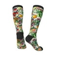 thumbnail image 4 of Easygdp Vegan1 Soccer Socks Sport Knee High Socks Calf Compression Athletic Socks for Men and Women, 4 of 9