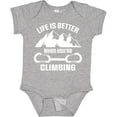 thumbnail image 3 of Inktastic Rock Climbing Mountains Boys or Girls Baby Bodysuit, 3 of 5