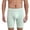 A-Mint Green1255, variant on Mens Seamless Compression Shorts Tight Fit Mid Length Elastic Waist Boxer Briefs Smooth Athletic Workout Shorts