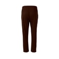 thumbnail image 7 of Domuza Men's Lightweight Hiking Pants Drawstring Elastic Wasit Fishing Athletic Pants 2026 Summer Outdoor Running Workout Active Track Pants Brown L, 7 of 7