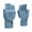 Blue, variant on AWZXDE Winter Warm Fingerless Flip Knit Gloves for Outdoor Activities Ideal for Walking Cycling Driving for Men and Women Grey,One Size