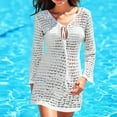 thumbnail image 1 of WILLBEST Trajes de Baño Niña Natación Traje de Baño de Mujer Crochet Cover Up Verano Malla Tejido Traje de Baño Vestido Ahuecado Playa Trajes de Baño Para Conjuntos, 1 of 4
