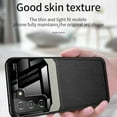 thumbnail image 1 of ROBINSON Leather case back cover Protective Cover Phone Case Glass Back Shell For Samsung Galaxy S22 Plus (Black), 1 of 8