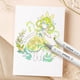 thumbnail image 3 of Juego de rotuladores pastel Caliart, 61 colores, doble pincel y punta fina, 3 of 8