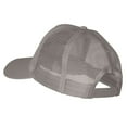 thumbnail image 3 of Mustache Month Solid Cotton Prostyle Twill Mesh Cap - Grey OSFM, 3 of 5
