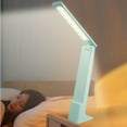 thumbnail image 2 of Matoen Foldable LED Desk Lamp, Small Reading Light with 3 Brightness Color, Eye-Caring Studying Light, Portable Table Lamp for Home, Office, Travel, 2 of 8