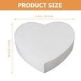 thumbnail image 2 of QJUHUNG Foams Cake Model Heart Shaped Cake Model Baking Cake Model 1 Set, 2 of 7