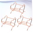 thumbnail image 4 of Pretyzoom Makeup Sponge Rack Makeup Puff Display Stand Rose Gold 3Pcs for Women in Bedroom Decor, 4 of 8