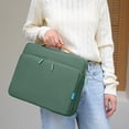 thumbnail image 4 of Rojia Laptop Bag, 15.6 inch Portable Briefcase, Business Unisex Flat Liner Bag, 4 of 7