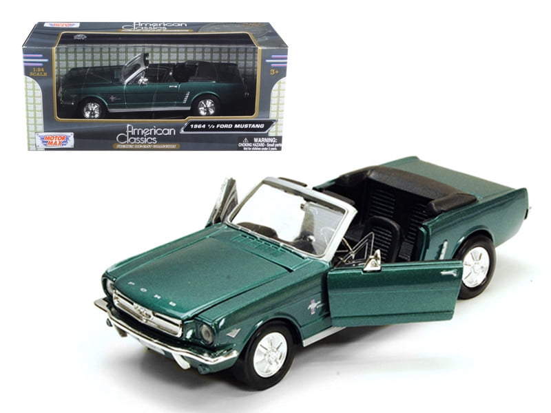 自動車 1/24 1964 Ford Mustang Convertible 1964 1/2 Ford Mustang Convertible Diecast Model | Motormax