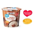 thumbnail image 3 of Great Value Maple & Brown Sugar Instant Oatmeal Cup, 1.69 oz, 3 of 10