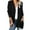 Black, variant on Womens Tops Cardigan for Women Cardigan Sweaters for Women Women's Solid Color Curved Placket Large Pocket Sweater Cardigan Jacket Red