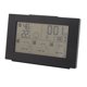 thumbnail image 3 of Reloj meteorológico de 3 canales, termómetro inalámbrico para interiores y exteriores, monitor de temperatura y humedad, reloj con pronóstico del tiempo., 3 of 14