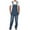 Dark Blue, variant on Men's Denim Bib Overalls Relaxed Fit Jumpsuit Adjustable Strap Ripped Denim Overalls with Pockets