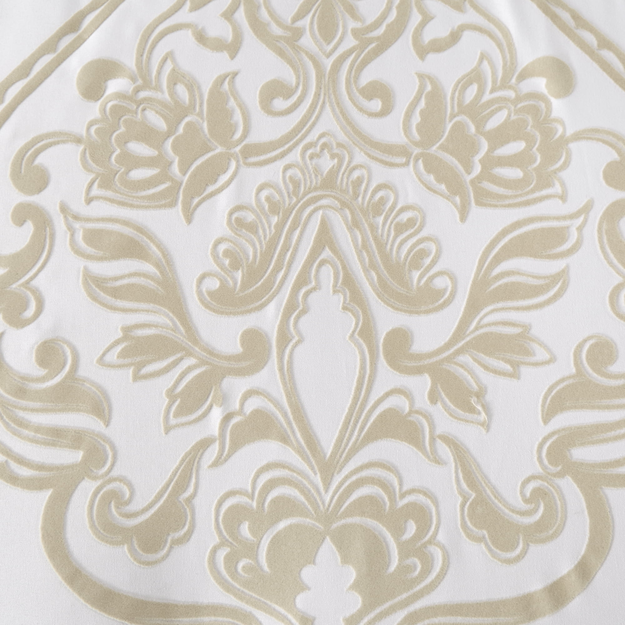 Mainstays 5-Piece Vanilla Dream Medallion Comforter Set, King