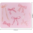 thumbnail image 4 of Girly Bowknot Pink Mouse Pad,Mouse pad for Desk Desk Home Office Computers Laptop,Funky Bowknot Personalized Mouse Mat Design,Gifts for Girls Women Female Friends,9x8 inches, 4 of 4