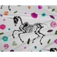 thumbnail image 4 of oneOone Polyester Lycra Off White Fabric Skull Craft Projects Decor Fabric Printed By The Yard 56 Inch Wide, 4 of 4